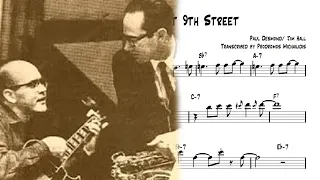 The Girl From East 9th Street - Paul Desmond Transcription