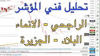 تحليل فني للاسهم الراجحي الانماء البلاد الجزيرة - سوق الاسهم السعودي 12 فبراير