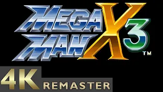 Mega Man X3 (Rockman X3) ​- 𝙰𝙸 Remastered Opening | UHD 4K
