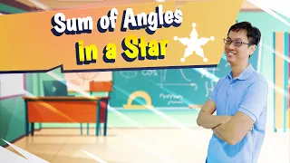 Do You Know The Sum of Angles in a Star? ⭐ #pslemaths #pslemathsquestions #geometry