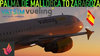 Fenix A320 | Palma de Mallorca 🇪🇸 to Zaragoza 🇪🇸 | Vueling VY3978 | Microsoft Flight Simulator 2020