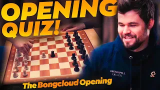 Magnus Carlsen Tries CHESS OPENING QUIZ (HARDEST LEVEL)