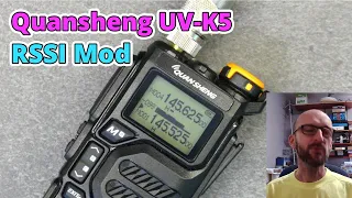 Quansheng UV-K5 RSSI Mod - wskaźnik poziomu sygnału