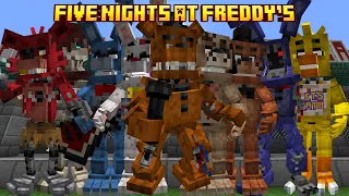 This FNAF Minecraft Mod GOT EVEN BETTER!  (Fazcraft Mod Showcase)