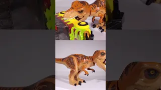 The Lego T-Rex is Awesome #shorts #jurassicworld #jurassicpark #lego #legojurassicworld