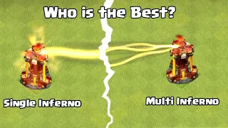 Single Inferno vs Multi Inferno! - Clash of Clans