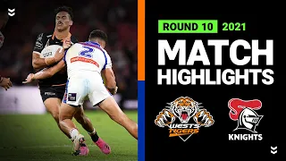 Wests Tigers v Knights Match Highlights | Round 10, 2021 | Telstra Premiership | NRL
