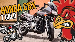 HONDA CBX 750F ( 7 GALO MAGIA NEGRA ) A MÃE DAS MOTOS COM O RONCO MAIS PERFEITO !