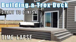 Building a Custom Trex Deck Time-Lapse