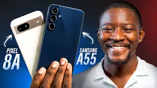 WHICH IS BETTER!? - Pixel 8A vs Galaxy A55