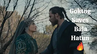 Goktug Saves Bala | Bala Hatun Saved from Targun Hatun | Goktug & Bala Hatun Best Fight Scene