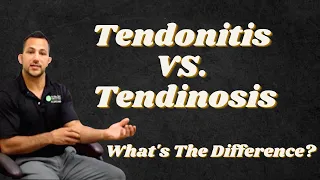 Tendonitis or  Tendinosis... Which One Do You Have?
