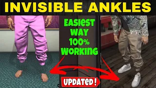 Invisible Ankles Glitch GTA 5 | 2021,2022 Updated 100% Working