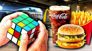 POV: YOU’RE CUBING AT MCDONALD’S