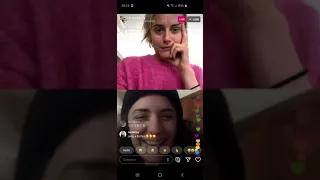 Taylor Schilling InstagramLive 17th April 2020 pt1