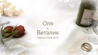 Love story, свадебное слайд шоу