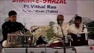 VITHAL RAO,90 MINUTES OF GHAZALS,HYDERABAD A P 1970s