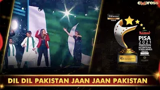 Dil Dil Pakistan Jaan Jaan Pakistan | PISA Award 2021 | Express TV | I2O2O