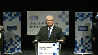 Premier Ford delivers remarks in Brampton | January 27