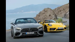 2022 Mercedes-AMG SL63 Vs. Porsche 911 Cabriolet