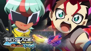 Bel v. Quadra | Episode 1 | BEYBLADE BURST QuadStrike (HD)