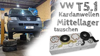 T5 Kardanwellenlager tauschen // Mittellager Defekt !!