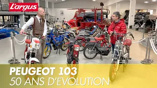 Peugeot 103, les 50 ans du cyclomoteur le plus vendu dans le monde