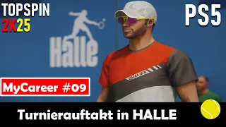 TOPSPIN 2K25 🎾 PS5 | Karriere #09 - Mein ERSTER Turnierauftritt in Halle / Westfalen !