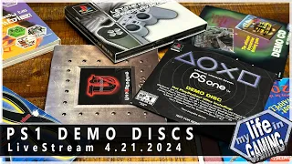 PS1 Demo Discs w/ John Linneman from Digital Foundry :: LIVE STREAM