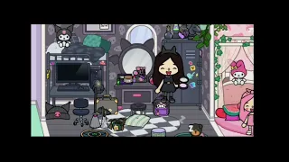 Black and pink best Friends (toca Life world)