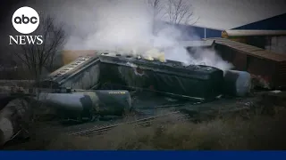 New questions about Ohio toxic train derailment