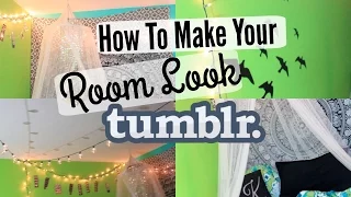 How To Make Your Room Look Tumblr!!