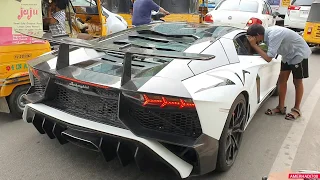 Crazy Lamborghini Of Hyderabad ( Super Acceleration ) Reactions | India 2019