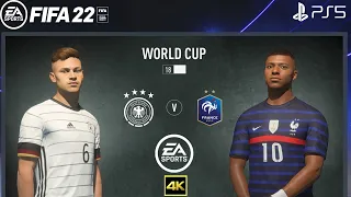 FIFA 22 PS5 | Germany Vs France | World Cup 2022