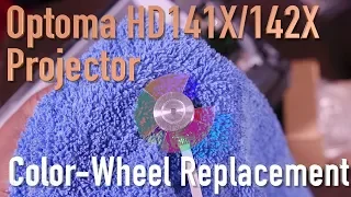 Optoma HD141X/142X Color-Wheel Replacement