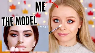 I FOLLOWED A CELEBRITY MAKEUP ARTIST MASTERCLASS.. THIS I WHAT HAPPENED | sophdoesnails