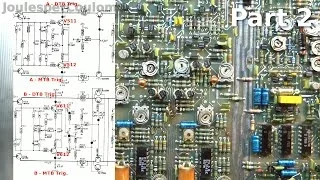 Philips PM 3214 Oscilloscope Repair. Part 2.