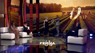 Nga Aramerasi në studio, Valeri surprizon Fjoralbën dhe opinionistët | Ferma Vip