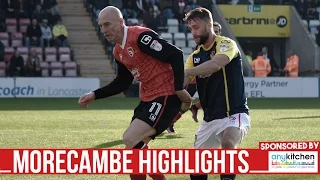 HD HIGHLIGHTS | Morecambe 0-2 Stevenage | League Two 2016/2017