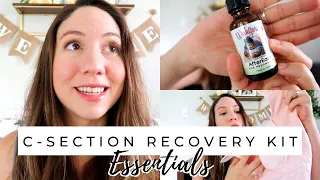 C-Section Recovery Kit Essentials! (from a 3rd time mom)