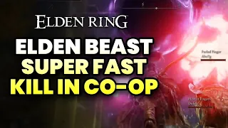 Super-Fast Kill 36 seconds Elden Beast Co-Op - Elden Ring