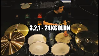 3,2,1 - 24kGoldn | Drum Cover