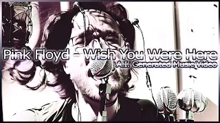 Pink Floyd - Wish You Were Here (A.I. Generated Music Video)