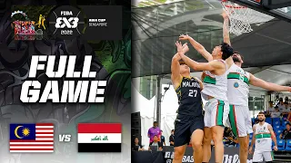 Malaysia v Iraq | Men | Full Game | FIBA 3x3 Asia Cup 2022