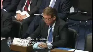 Terry Duffy Testimony on Events Preceding Global Bankruptcy Dec 13 2011