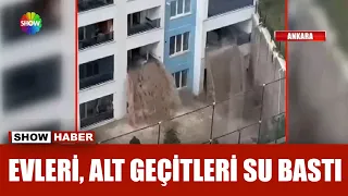 Evin içinden sel geçti