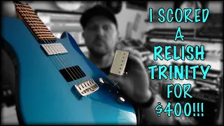 I scored a brand new Relish Trinity guitar for a bargain!