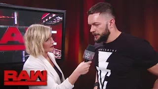 Finn Bálor responds to "Sister Abigail's" threatening words: Raw, Oct. 9, 2017