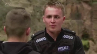 Hollyoaks - Robbie Pushes Jason Of A Cliff