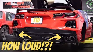 Loudest 2020 C8 Corvette Aftermarket Exhaust?? *Mid Engine Corvette*